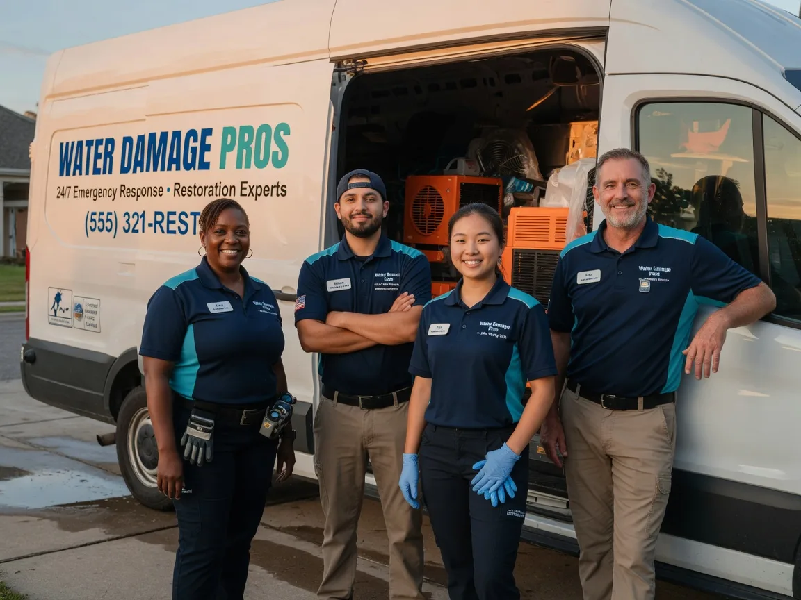 Water Damage Restoration company in Ennis, TX