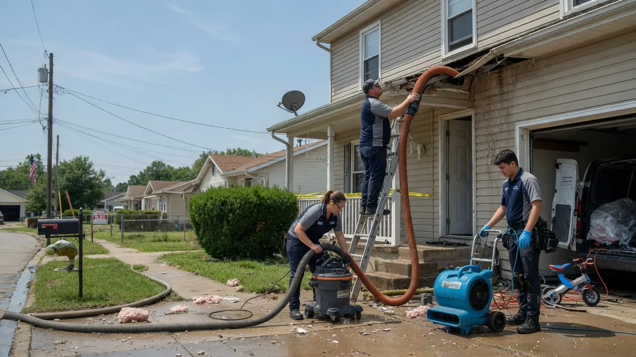 Water Damage Restoration in Ennis, TX near me